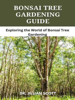 cover image of BONSAI TREE GARDENING GUIDE